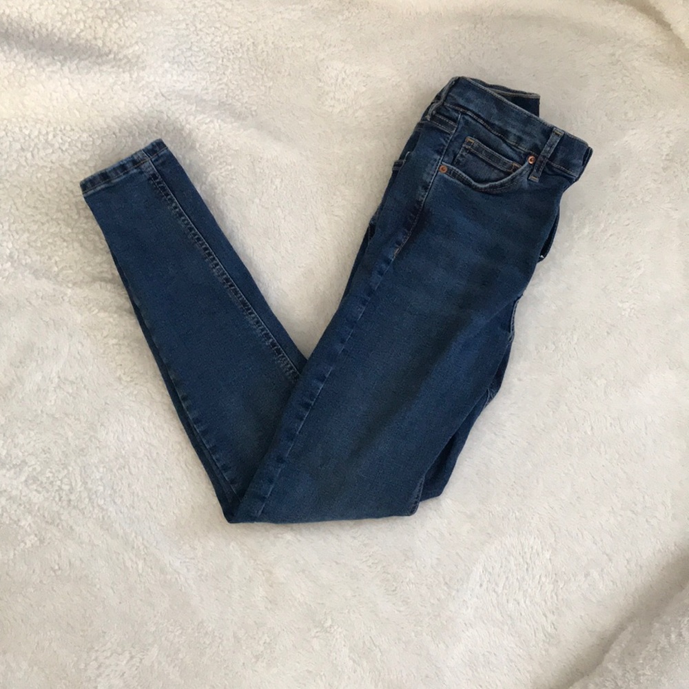 Topshop Moto Jamie Jeans - high waisted - size 28